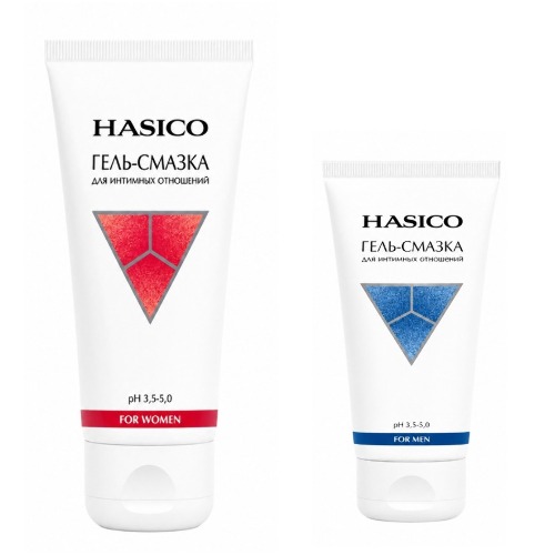 Набор из 2х средств HASICO гель-смазок лубрикантов for women 100 мл и гель-смазка For men 50мл