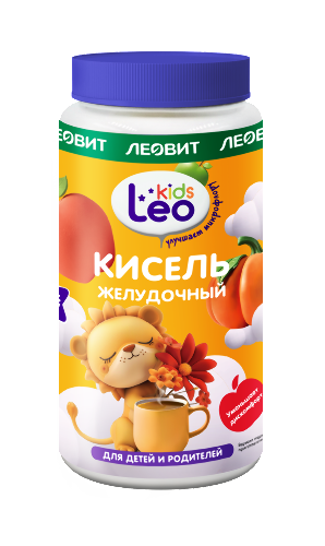 Леовит leo kids кисель для детей желудочный 250 гр