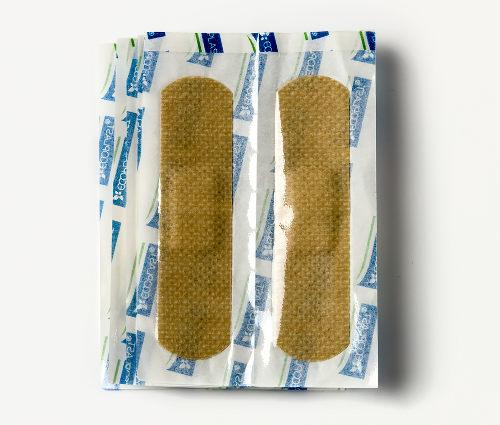ECOPLAST НАБОР ПЛАСТЫРЕЙ МЕД НЕТКАН ECOSOFT 72Х19ММ N10