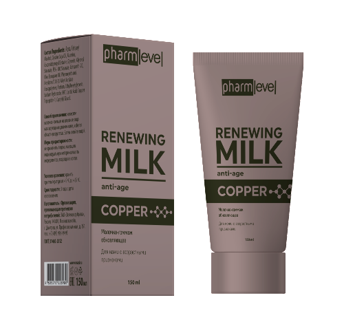 Купить Pharmlevel copper молочко-гоммаж обновляющее 150 мл цена