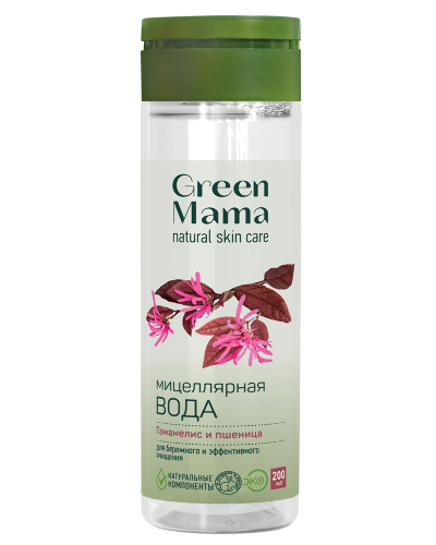 Купить Green mama вода мицеллярная для бережного и эффективного очищения 200 мл цена