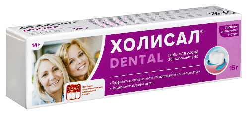Холисал дентал гель 15 гр