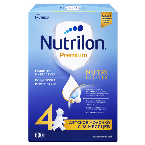 4 JUNIOR PREMIUM НАПИТОК СУХОЙ МОЛОЧНЫЙ