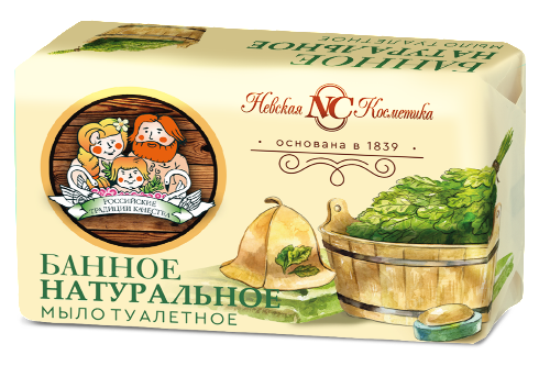 Невская косметика мыло туалетное банное 180 гр