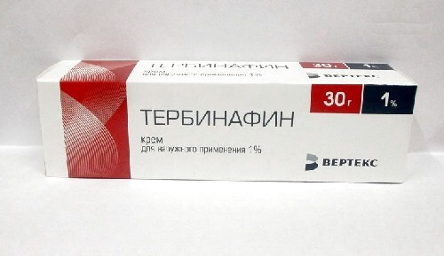 Тербинафин 1% крем 30 гр