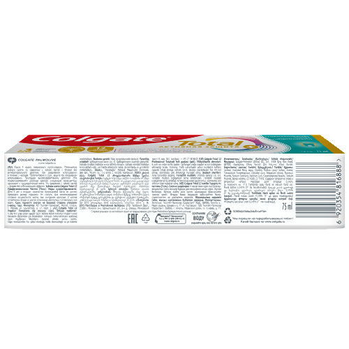 Colgate total 12 профессиональная чистка гель зубная паста 75 мл