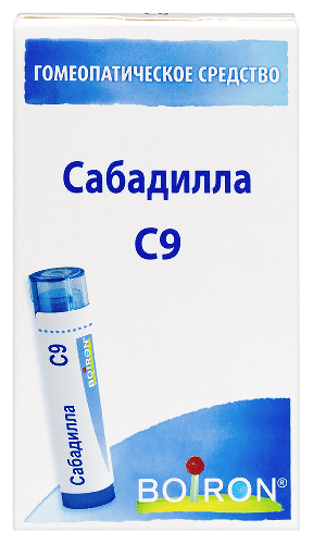 Купить Сабадилла с9 гомеопатический монокомпонентный препарат растительного происхождения 4 гр гранулы гомеопатические цена