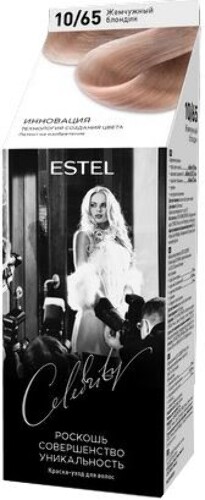 Купить Estel celebrity краска-уход для волос тон 10/65 жемчужный блондин цена