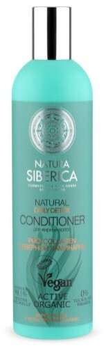 Купить Natura siberica бальзам для жирных волос daily detox 400 мл цена