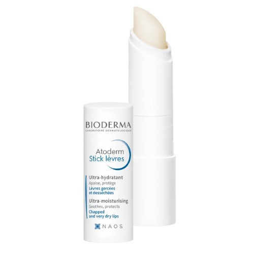 Bioderma Atoderm стик увлажняющий и восстанавливающий для сухих и поврежденных губ 4 гр