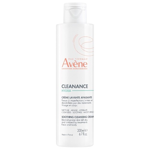 Avene cleanance hydra крем для проблемной кожи очищающий успокаивающий 200 мл