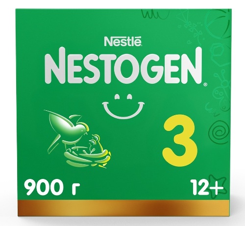 Nestogen 3 сухой напиток молочный детское молочко с пребиотиками и лактобактериями l reuteri 3х300 гр
