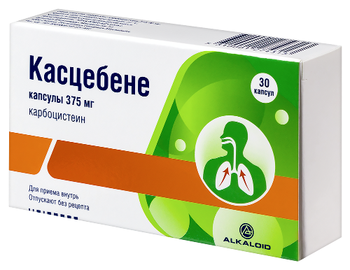 Касцебене 375 мг 30 шт. капсулы