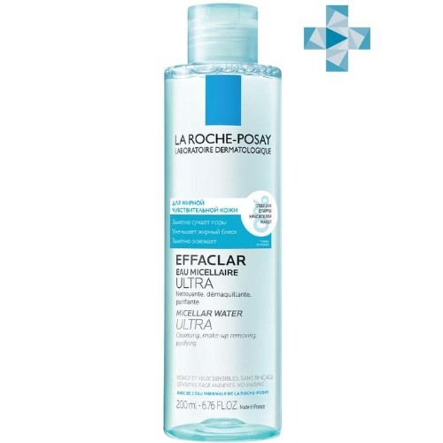 Купить LA ROCHE-POSAY EFFACLAR МИЦЕЛЛЯРНАЯ ВОДА ULTRA ОЧИЩЕНИЕ ДЛЯ ЖИРНОЙ ПРОБЛЕМНОЙ КОЖИ 200МЛ цена