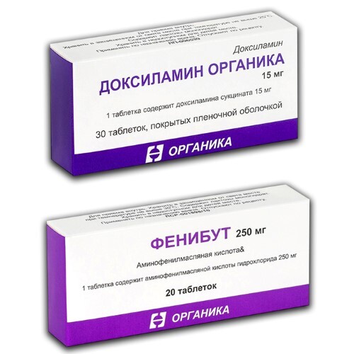 Купить Доксиламин органика 15 мг 30 шт. таблетки, покрытые пленочной оболочкой цена