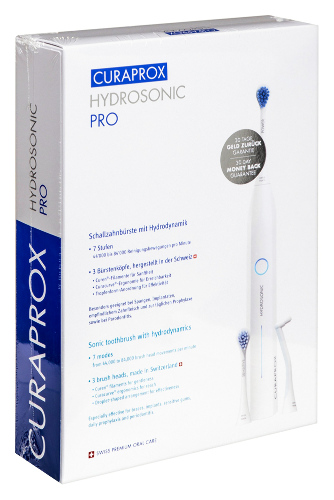 Curaprox зубная щетка электрическая звуковая hydrosonic pro