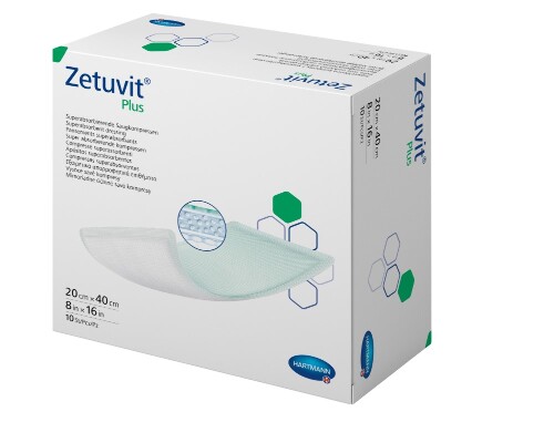 ПОВЯЗКА СУПЕРАБСОРБИРУЮЩАЯ СТЕРИЛЬНАЯ ZETUVIT PLUS