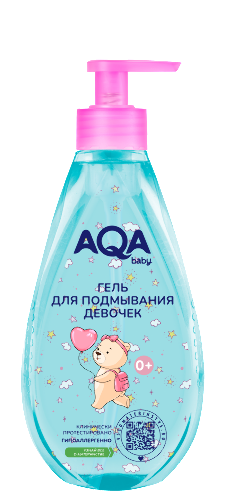 Aqa baby гель для подмывания девочек 250 мл