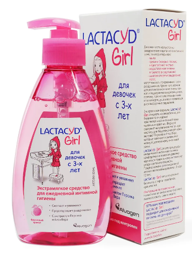 Lactacyd girl гель для девочек с 3-х лет 200 мл