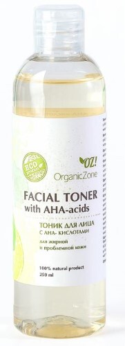 Купить Oz organiczone тоник для лица с ана-кислотами для жирной и проблемной кожи 250 мл цена