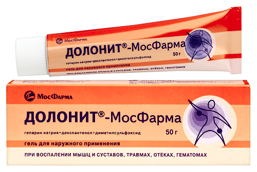 Купить Долонит-мосфарма гель для наружного применения 50 гр цена