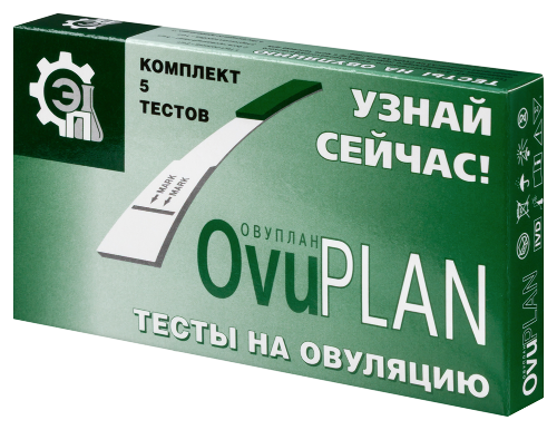 Тест-полоска для определения овуляции ovuplan 3,5 мм 5 шт.