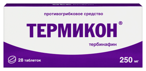 Термикон 250 мг 28 шт. таблетки