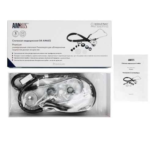 СТЕТОСКОП МЕДИЦИНСКИЙ 04-АМ602