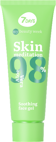 Купить 7 DAYS my beauty week гель для лица успокаивающий skin meditation 80 мл цена