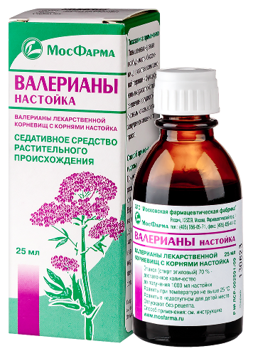 ВАЛЕРИАНЫ НАСТОЙКА