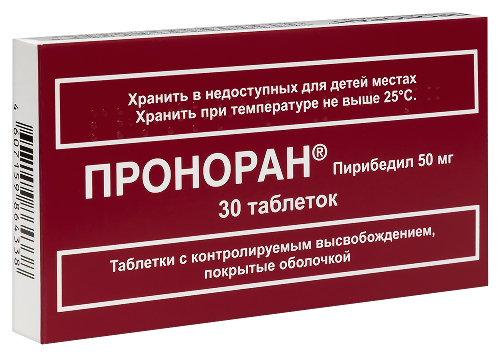 ПРОНОРАН 0,05 N30 ТАБЛ С КОНТРОЛ ВЫСВОБ П/О
