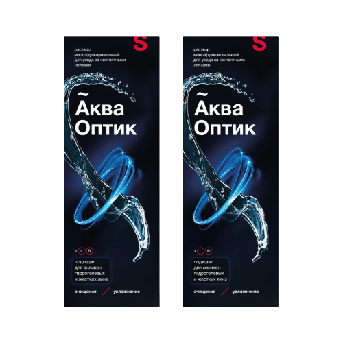 Набор из 2 уп АкваОптик 450мл со скидкой