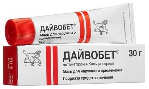 Купить Дайвобет мазь для наружного применения 30 гр цена