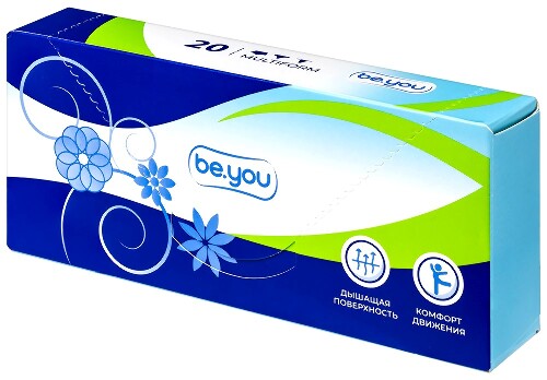 Be you прокладки ежедневные multiform 20 шт.