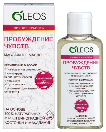 Oleos масло массажное пробуждение чувств 100 мл
