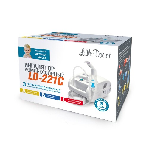 Ингалятор ld-221c компрессорный