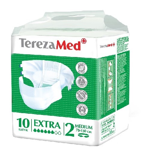 Купить Terezamed подгузники для взрослых extra medium (№2) 10 шт. цена