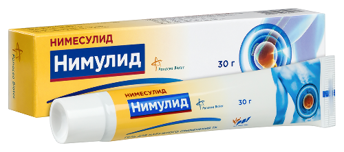 НИМУЛИД ГЕЛЬ ДЛЯ НАРУЖНОГО ПРИМЕНЕНИЯ