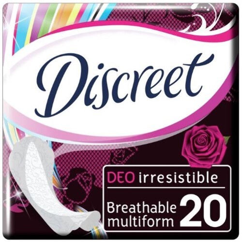 Купить Discreet deo irresistible multiform ежедневные гигиенические прокладки 20 шт. цена
