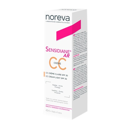 Noreva сенсидиан ar cc крем для лица spf30 светлый тон 40 мл