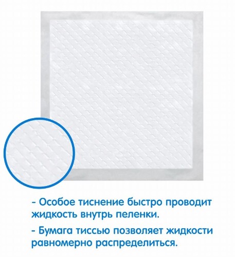 ПЕЛИГРИН CLASSIC ПРОСТЫНИ ВПИТЫВАЮЩИЕ ОДНОРАЗОВЫЕ