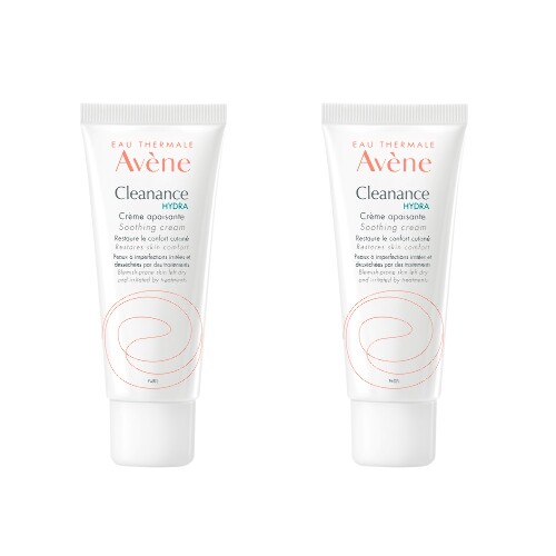 Набор из 2-х уп AVENE КЛИНАНС ГИДРА КРЕМ УСПОКАИВАЮЩИЙ 40МЛ