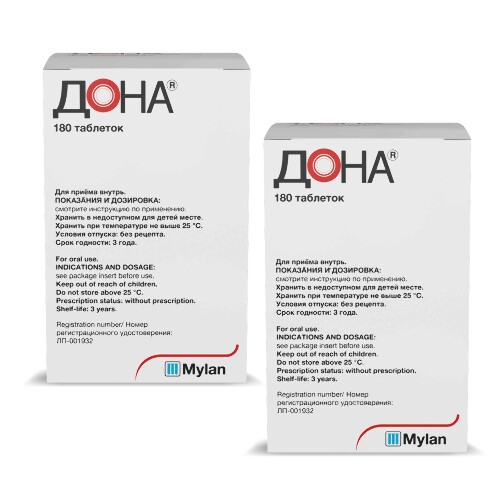 НАБОР ДЛЯ СУСТАВОВ! 2 уп Дона таб №180 со скидкой 700 рублей.