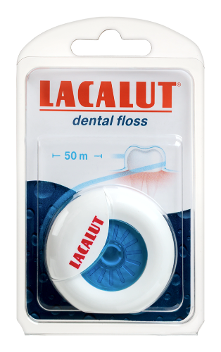 Lacalut dental floss интердентальная зубная нить 50 м