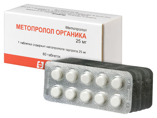 МЕТОПРОЛОЛ ОРГАНИКА