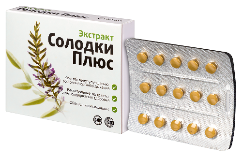 ЭКСТРАКТ СОЛОДКИ ПЛЮС