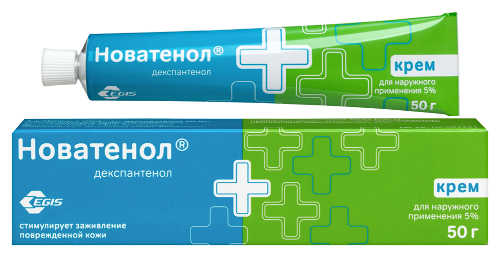 Новатенол 5% крем для наружного применения 50 гр