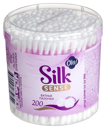 Ola silk sense ватные палочки 200 шт./пласт/