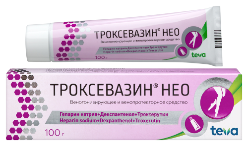 Троксевазин нео гель для наружного применения 40 гр