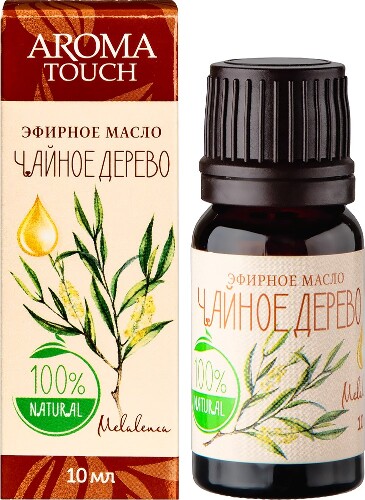 Aroma touch масло эфирное чайное дерево 10 мл в индивидуальной упаковке